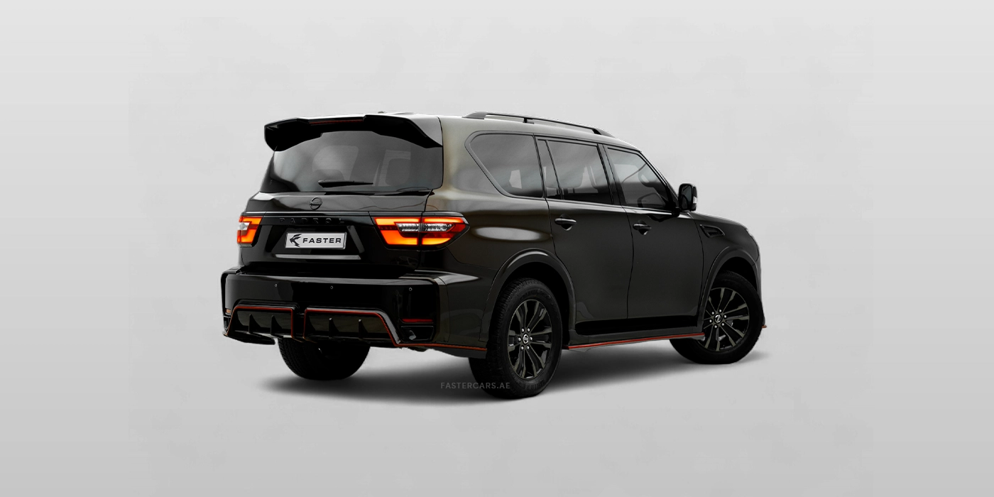 Nissan Patrol Exterior Rear Side View